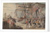 Embarking troops and horses at Ramsgate by John Augustus Atkinson