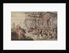Embarking troops and horses at Ramsgate by John Augustus Atkinson