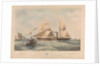 This Print of the HEIC’s stream frigate Memnon is dedicated by Charles Gunston by Charles Gunston: Thomas Fairland; Edward Ramsden