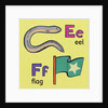 Eel and flag children graphic by Anonymous