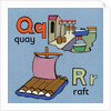 Quay and raft children graphic by Anonymous