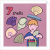7 shells children graphic by Anonymous