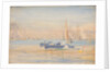 Looking into Portsmouth Harbour by William Lionel Wyllie