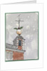 Royal Observatory Greenwich time ball as a Christmas pudding by Gary Wilcox