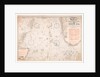 Albert Close Fisherman's Charts of the British Isles section 2 The North Sea Scale:1,750,000 Print chart of the North Sea by Albert Close
