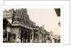 Photograph of the rear of Sri Kailawasanathan Swami Devasthanam Kovil in Sri Lanka. by Unknown