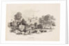 Singapore, view of Government Hill, the English burial ground and the Armenian church,First illustration in pamphlet Six views of Singapore and Macao from drawings made on the spot in 1840 by 