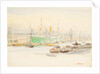 Docks by William Lionel Wyllie