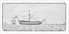 View of HMS 'St George' after being on shore on the bar of Lisbon (1785) by G. B. Lawrence