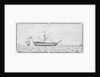 View of HMS 'St George' after being on shore on the bar of Lisbon (1785) by G. B. Lawrence