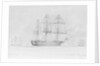 HMS 'Marlborough' off Stromberg by Montagu Frederick O'Reilly