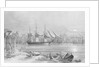HMS 'Melpomene' at Malta, 1860 by C.J.F. Ewart