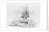 'The Rover' (?) stern on, at sea by unknown