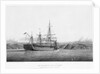 HMS 'Albion' entering the Bosphorus after the action of 17 October 1854 by E. Goodenough