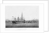 HMS 'Albion' entering the Bosphorus after the action of 17 October 1854 by E. Goodenough