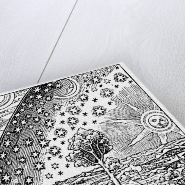 Reconstruction of a medieval conception of the universe, 19th century? by Anonymous