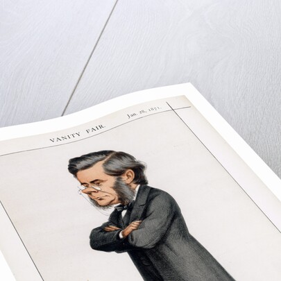 Thomas Henry Huxley, British biologist, 1871 by Carlo Pellegrini