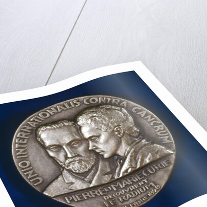 Pierre and Marie Curie, French scientists by Unknown