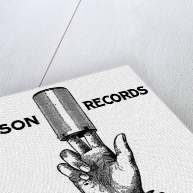 Advertisement for Edison phonograph cylinder recordings, 1900 by Unknown