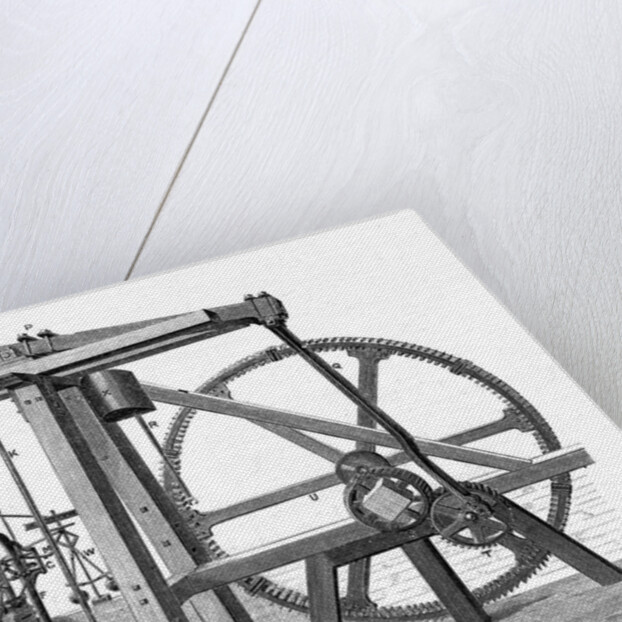 James Watt's prototype steam engine Old Bess, c1778 by Unknown