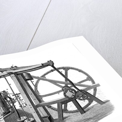 James Watt's prototype steam engine Old Bess, c1778 by Unknown