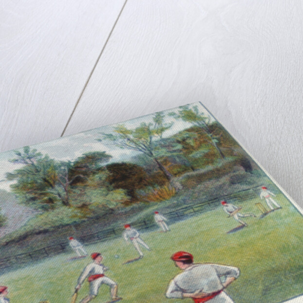 Cricket Field at Bournville, 1892 by Unknown.