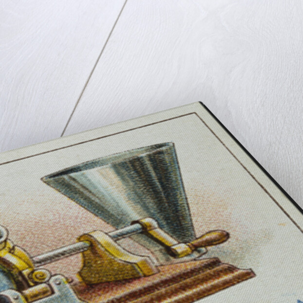 Thomas Alva Edison's first Phonograph, 1878 (1915) by Unknown