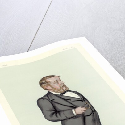 Richard Anthony Proctor, English astronomer, mathematician and popular science writer, 1883 by Spy