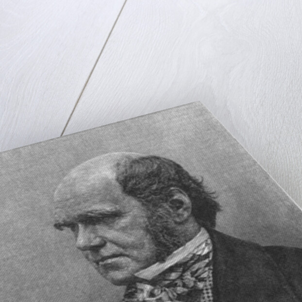 Charles Darwin, English naturalist, 1884 by Anonymous