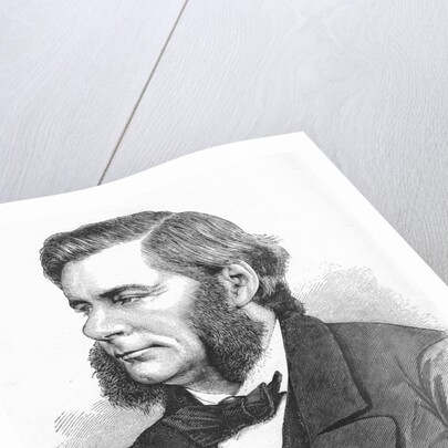 Thomas Henry Huxley, British biologist, c1860s by Unknown