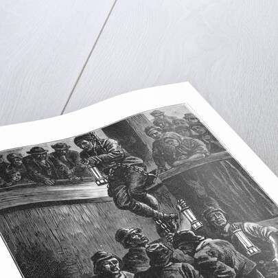 Coal mining accident, Seaham Colliery, County Durham, 1880 (c1895) by Anonymous