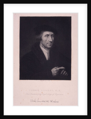 Thomas Linacre, MD, 1847 by H Cook