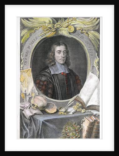 Thomas Willis, 17th century English physician, 1742 by George Vertue