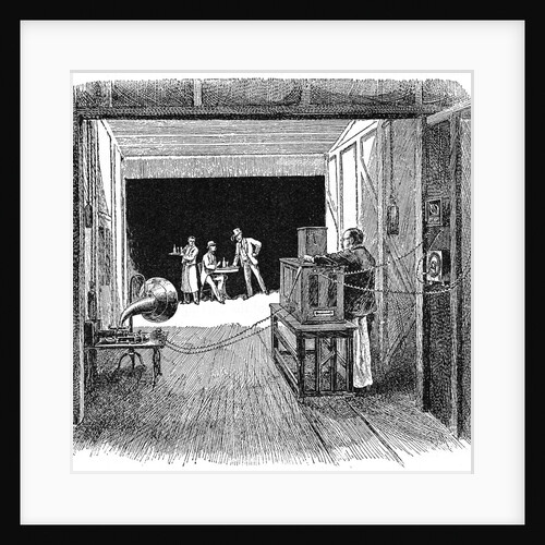 Thomas Edison's Kinetographic Theatre, c1891 by Unknown