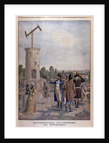 Claude Chappe (1763-1805), French engineer and inventor, c1901 by Unknown