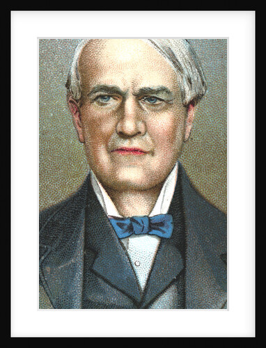 Thomas Alva Edison, American inventor, 1924 by Unknown