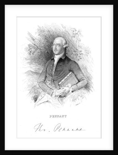 Thomas Pennant, 18th century British naturalist and traveller, c1840 by Unknown