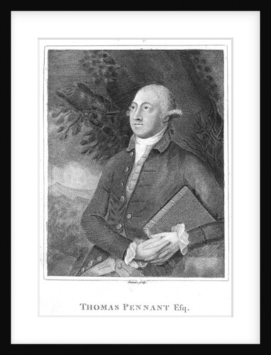 Thomas Pennant, 18th century British naturalist and traveller, c1840 by Unknown