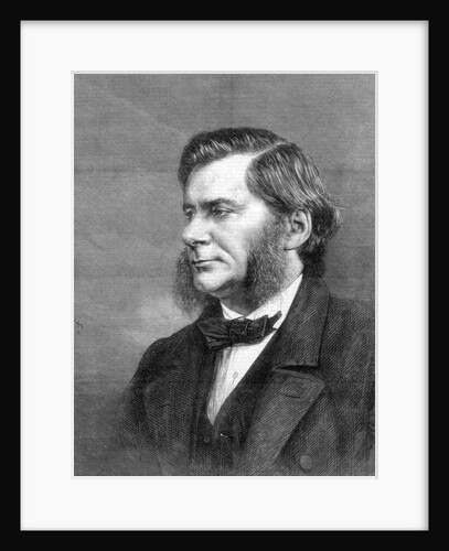 Thomas Henry Huxley, British biologist, 1871 by Unknown