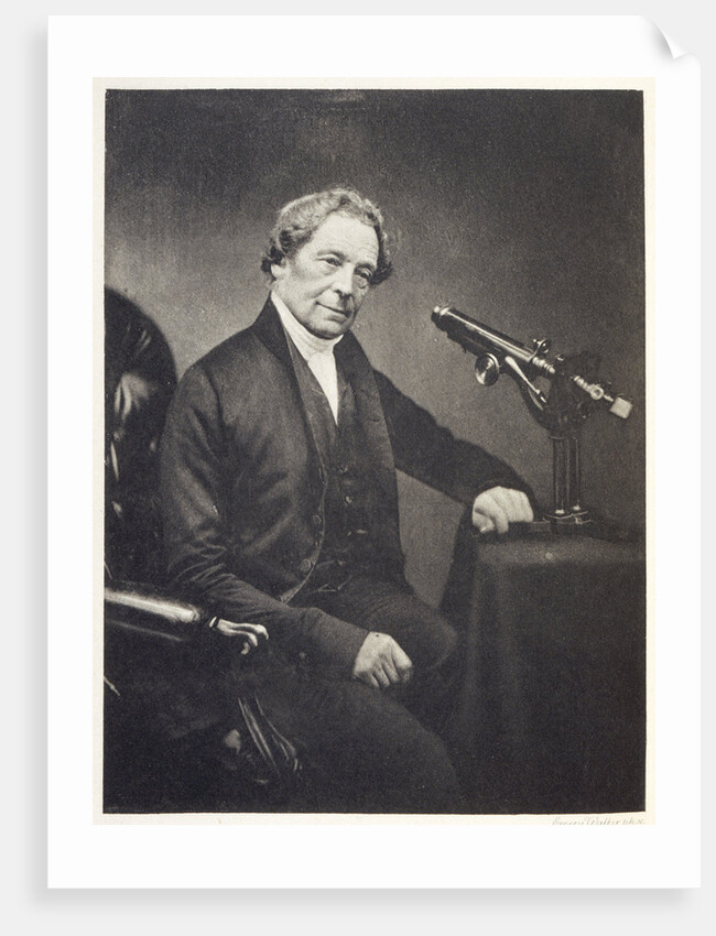 Joseph Jackson Lister, English wine merchant and amateur microscopist, 1830s by Maull & Co