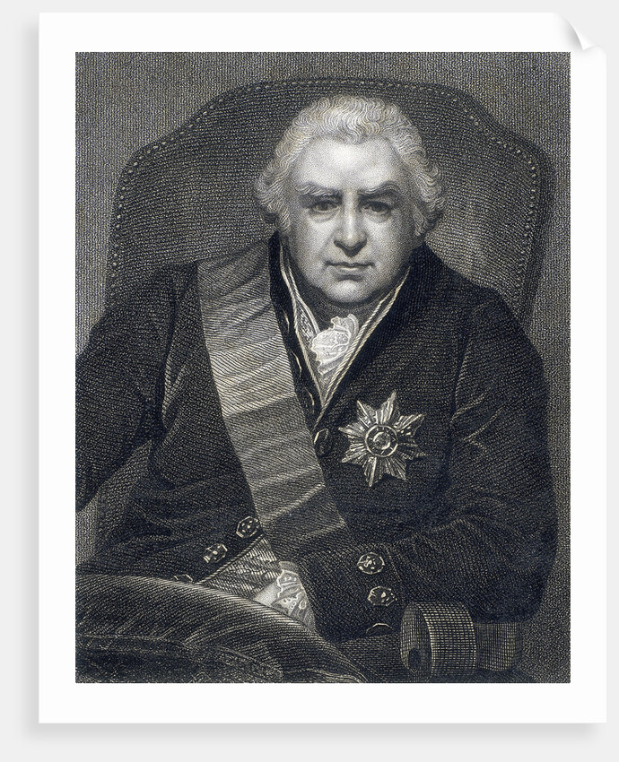 Joseph Banks, President of the Royal Society (PRS), botanist, 1800s by Thomas Philips