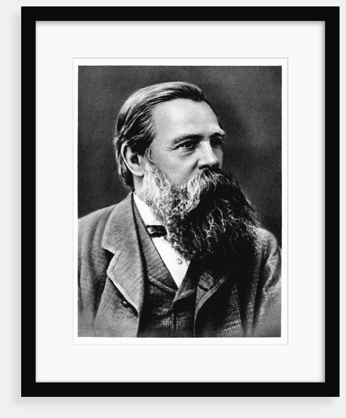 Friedrich Engels, German socialist and collaborator and supporter of Karl Marx, 1879 by Unknown