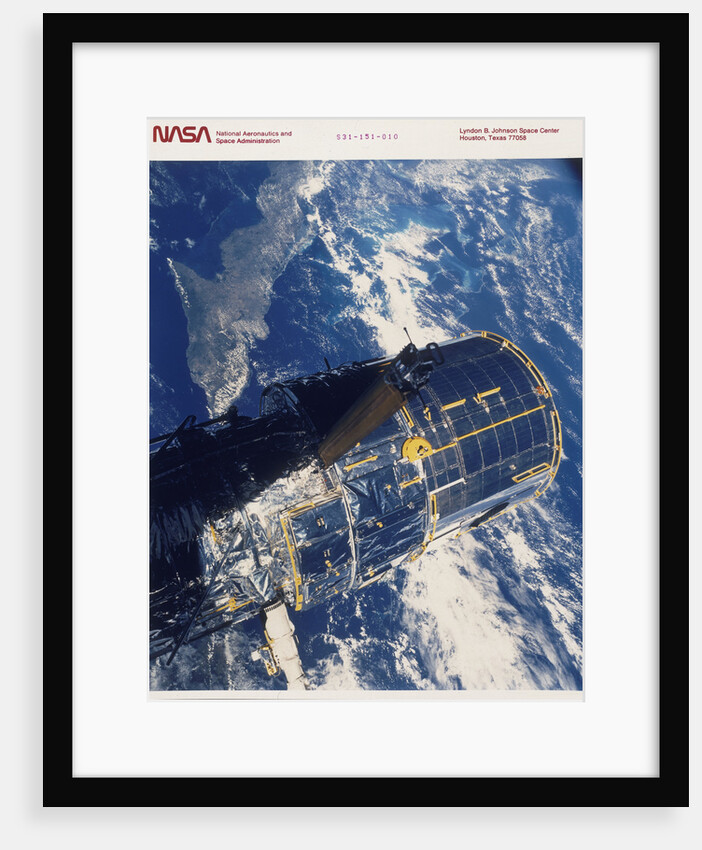 Deployment of the Hubble Space Telescope, 1990 by Unknown