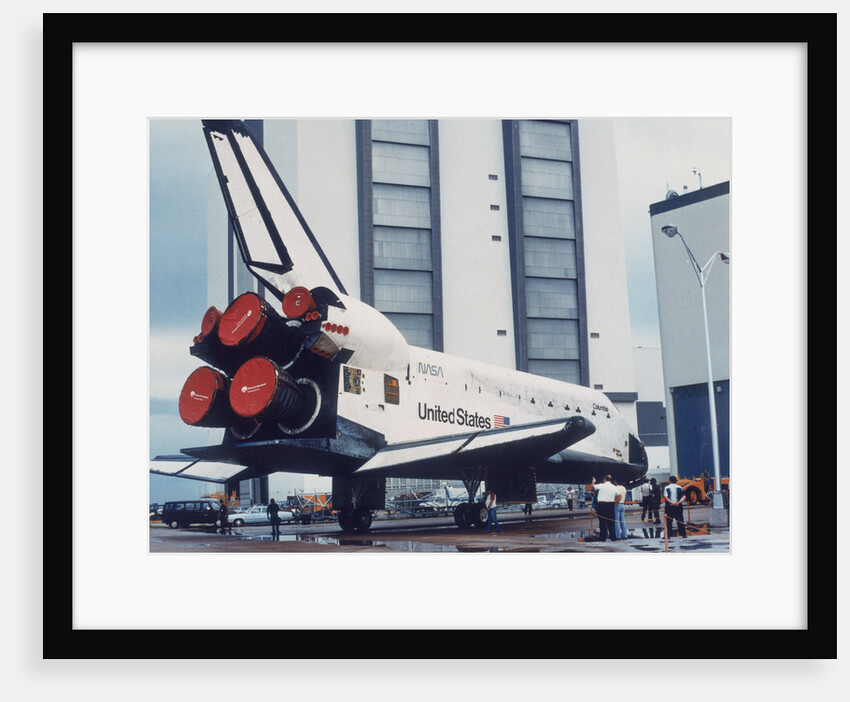 Space Shuttle Columbia on Earth, 1980s by Unknown