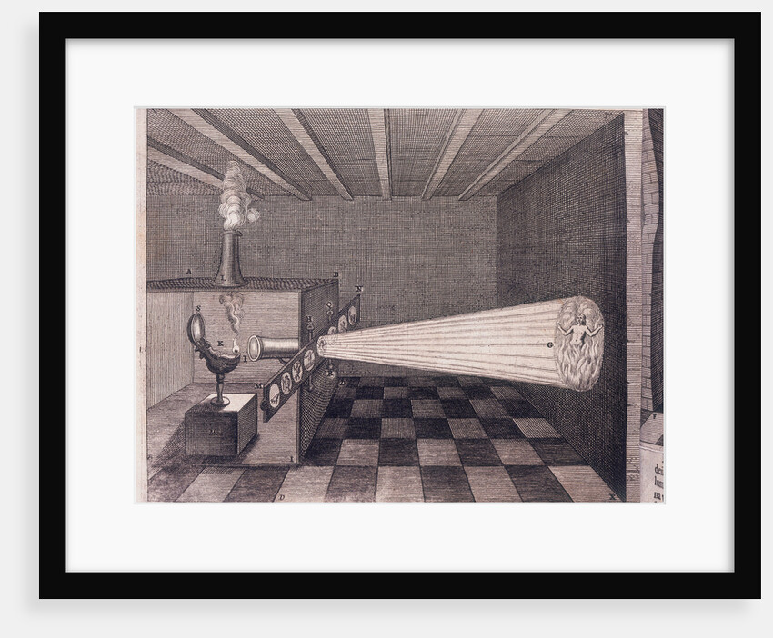 Camera obscura, 1646 by Unknown