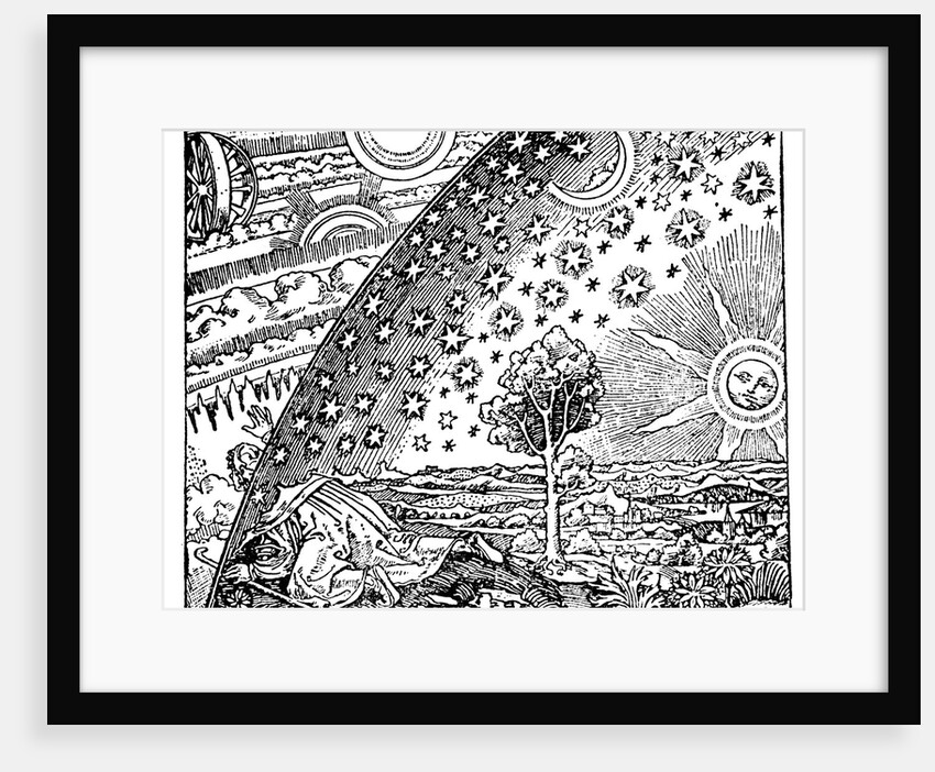 Reconstruction of a medieval conception of the universe, 19th century? by Anonymous