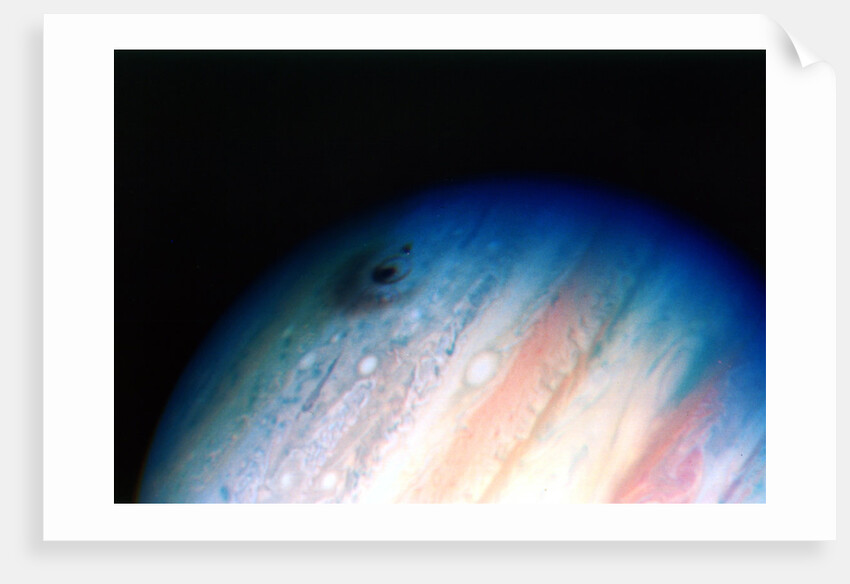 Comet Shoemaker-Levy colliding with Jupiter, 20 July 1994 by Unknown