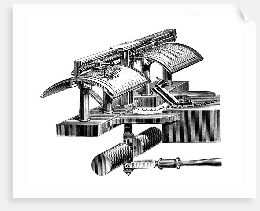 Caselli's pantelegraph, 1874 by Unknown