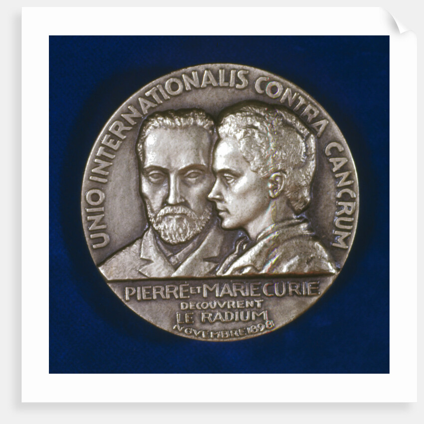 Pierre and Marie Curie, French scientists by Unknown