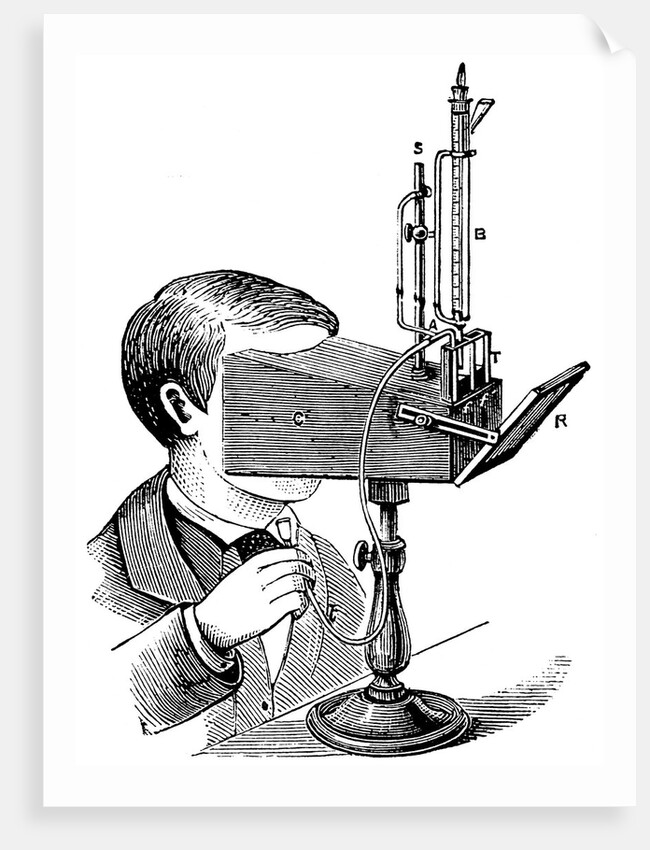 Colorimeter, after a design by Labilliardiere with modifications by Salleron, 1871 by Unknown